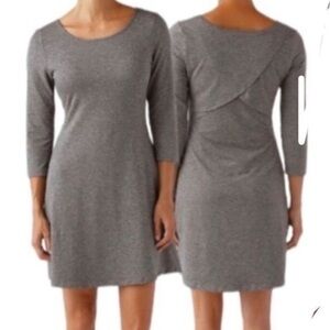 Patagonia Charcoal Long Sleeve Dress